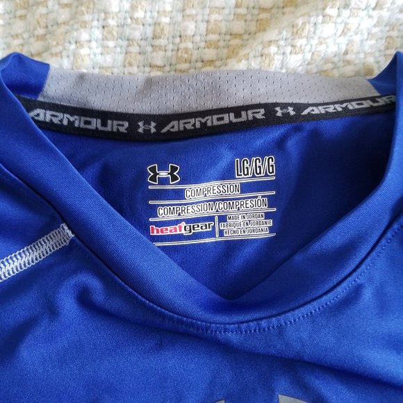 Under Armour Boys Compression Tshirt - Picture 3 of 3